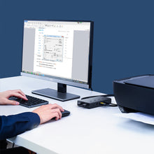Заредете изображение във визуализатора на галерията – Ugreen KVM (Keyboard Video Mouse) switch 4 x 1 HDMI (female) 4 x USB (female) 4 x USB Type B (female) black (CM293) - TopMag
