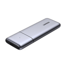 Заредете изображение във визуализатора на галерията – Ugreen housing M.2 NVMe / M.2 SATA SSD SSD USB 3.2 Gen 2 (10Gbps) gray + cable USB - USB Type C 0.5m + USB Type C - USB Type C 0.5m (CM389) cable - TopMag
