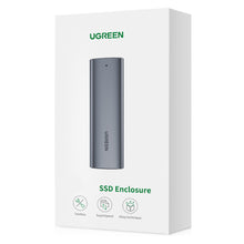 Заредете изображение във визуализатора на галерията – Ugreen Hard Drive Bay M.2 B-Key SATA 3.0 5Gbps Gray + USB Type C Cable (CM400) - TopMag
