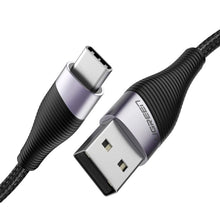 Заредете изображение във визуализатора на галерията – Ugreen cable USB cable - USB Type C Quick Charge 3.0 3A 2m (60206 Ugreen) - TopMag
