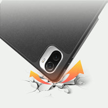 Заредете изображение във визуализатора на галерията – DUX DUCIS Domo Tablet Cover with Multi-angle Stand and Smart Sleep Function for Xiaomi Mi Pad 5 Pro / Mi Pad 5 black - TopMag
