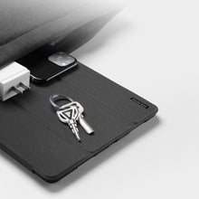 Заредете изображение във визуализатора на галерията – DUX DUCIS Domo Tablet Cover with Multi-angle Stand and Smart Sleep Function for Xiaomi Mi Pad 5 Pro / Mi Pad 5 black - TopMag
