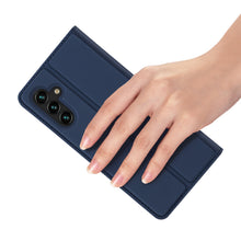 Заредете изображение във визуализатора на галерията – Dux Ducis Skin Pro Bookcase type case for Samsung Galaxy A13 5G blue - TopMag
