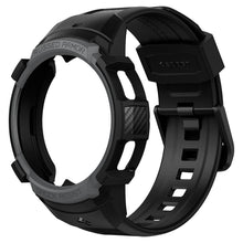 Заредете изображение във визуализатора на галерията – SPIGEN RUGGED ARMOR ”PRO” GALAXY WATCH 4 CLASSIC 42 MM CHARCOAL GREY - TopMag
