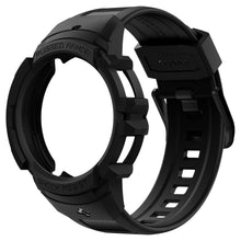 Заредете изображение във визуализатора на галерията – SPIGEN RUGGED ARMOR ”PRO” GALAXY WATCH 4 40 MM CHARCOAL GREY - TopMag
