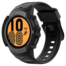 Заредете изображение във визуализатора на галерията – SPIGEN RUGGED ARMOR ”PRO” GALAXY WATCH 4 40 MM CHARCOAL GREY - TopMag
