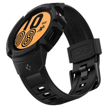 Заредете изображение във визуализатора на галерията – SPIGEN RUGGED ARMOR ”PRO” GALAXY WATCH 4 40 MM CHARCOAL GREY - TopMag
