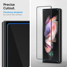 Заредете изображение във визуализатора на галерията – SZKŁO OCHRONNE SPIGEN GLASS FC &amp; HINGE FILM GALAXY Z FOLD 3 BLACK - TopMag
