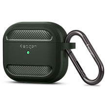 Заредете изображение във визуализатора на галерията – SPIGEN RUGGED ARMOR APPLE AIRPODS 3 MILITARY GREEN - TopMag
