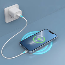 Заредете изображение във визуализатора на галерията – Hinovo magnetic wireless power bank MagSafe 5000mAh 15W gray (MB1-5000)
