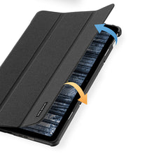 Заредете изображение във визуализатора на галерията – Dux Ducis Domo case for Nokia T21 smart cover stand black
