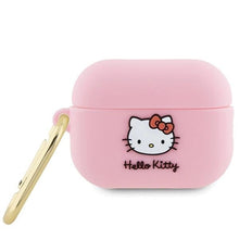 Заредете изображение във визуализатора на галерията – Hello Kitty Silicone 3D Kitty Head case for AirPods Pro 2 (2022/2023) - pink
