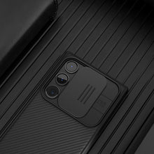 Заредете изображение във визуализатора на галерията – Nillkin CamShield Pro Magnetic Case for Samsung Galaxy S23 Ultra Magnetic MagSafe with Camera Cover Black
