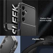 Заредете изображение във визуализатора на галерията – Spigen Rugged Armor case for Samsung Galaxy A25 5G - matte black
