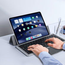 Заредете изображение във визуализатора на галерията – Dux Ducis OK Series wireless Bluetooth keyboard with touchpad - black
