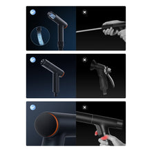 Заредете изображение във визуализатора на галерията – Car washer + 30m telescopic hose + Baseus GF3 universal connector - dark gray
