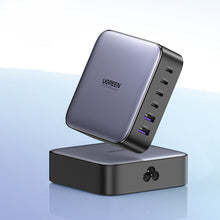 Заредете изображение във визуализатора на галерията – Ugreen 200W PPS multi-port charger 4 x USB Type C / 2 x USB-A gray (CD271)
