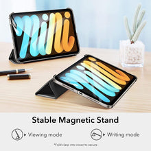 Заредете изображение във визуализатора на галерията – ESR ASCEND TRIFOLD IPAD MINI 6 2021 BLACK - TopMag
