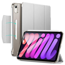 Заредете изображение във визуализатора на галерията – ESR ASCEND TRIFOLD IPAD MINI 6 2021 SILVER GRAY - TopMag
