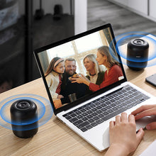 Заредете изображение във визуализатора на галерията – Joyroom portable wireless bluetooth speaker 5W 2200mAh black (JR-ML01) - TopMag
