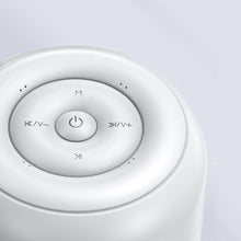 Заредете изображение във визуализатора на галерията – Joyroom portable wireless bluetooth speaker 5W 2200mAh white (JR-ML01) - TopMag
