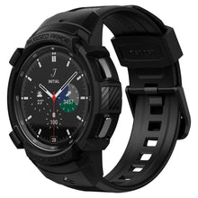 Заредете изображение във визуализатора на галерията – Spigen RUGGED ARMOR "PRO" GALAXY Watch 4 CLASSIC 46 MM MATTE BLACK - TopMag
