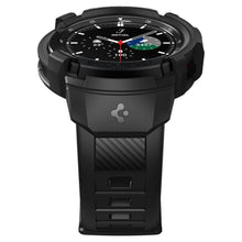 Заредете изображение във визуализатора на галерията – Spigen RUGGED ARMOR "PRO" GALAXY Watch 4 CLASSIC 46 MM MATTE BLACK - TopMag

