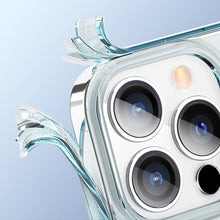 Заредете изображение във визуализатора на галерията – Kingxbar PQY Pure Series Magnetic Case for iPhone 13 Pro Cover Sleeve Blue (MagSafe Compatible) - TopMag
