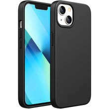 Заредете изображение във визуализатора на галерията – Kingxbar PQY Silicone Series Magnetic Case for iPhone 13 Pro Max Silicone Cover Cover Black (MagSafe Compatible) - TopMag
