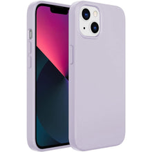 Заредете изображение във визуализатора на галерията – Kingxbar PQY Silicone Series Magnetic Case for iPhone 13 Pro Silicone Case Cover Purple (MagSafe Compatible) - TopMag
