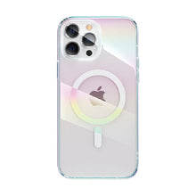 Заредете изображение във визуализатора на галерията – Kingxbar PQY Nebula Series Magnetic Case for iPhone 13 Pro Housing Clear Cover (MagSafe Compatible) - TopMag
