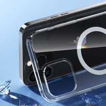 Заредете изображение във визуализатора на галерията – Kingxbar PQY Crystal Series Magnetic Case for iPhone 13 Pro Max Housing Clear Cover (MagSafe Compatible) - TopMag
