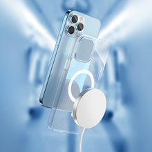 Заредете изображение във визуализатора на галерията – Kingxbar PQY Crystal Series Magnetic Case for iPhone 13 Pro Housing Clear Cover (MagSafe Compatible) - TopMag
