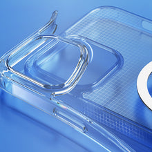 Заредете изображение във визуализатора на галерията – Kingxbar PQY Crystal Series Magnetic Case for iPhone 13 Pro Housing Clear Cover (MagSafe Compatible) - TopMag
