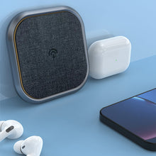 Заредете изображение във визуализатора на галерията – Dudao Fast Wireless Charger 15W Gray (A10H) - TopMag
