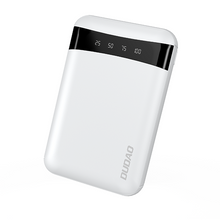 Заредете изображение във визуализатора на галерията – Dudao Portable 10000mAh USB Power Bank Black (K3Pro mini) - TopMag
