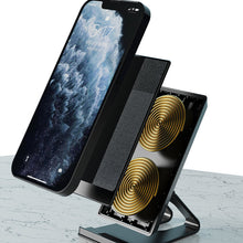 Заредете изображение във визуализатора на галерията – Dudao Fast Wireless Charger With 15W Aluminum Stand Black (A10Pro) - TopMag
