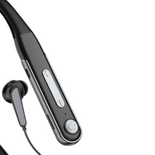 Заредете изображение във визуализатора на галерията – Dudao sports in-ear bluetooth headphones neckband 400mAh black (U5Max) - TopMag
