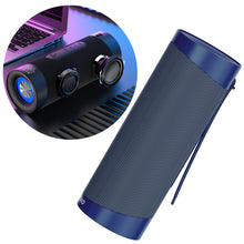 Заредете изображение във визуализатора на галерията – Dudao Wireless Bluetooth Speaker 5.0 RGB Light Blue (Y10Pro) - TopMag

