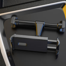 Заредете изображение във визуализатора на галерията – Dudao car holder for headrest for phone / tablet black (F7R) - TopMag

