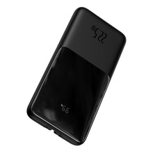 Заредете изображение във визуализатора на галерията – Baseus Elf Digital Display Power Bank Fast Charging 10000mAh 22.5W Black (PPJL010001) - TopMag

