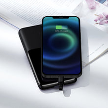 Заредете изображение във визуализатора на галерията – Baseus Elf Digital Display Power Bank Fast Charging 10000mAh 22.5W Black (PPJL010001) - TopMag

