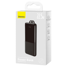 Заредете изображение във визуализатора на галерията – Baseus Elf Digital Display Power Bank Fast Charging 10000mAh 22.5W Black (PPJL010001) - TopMag
