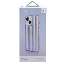Заредете изображение във визуализатора на галерията – UNIQ etui Coehl Linear iPhone 13 6,1" opal/iridescent - TopMag
