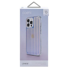 Заредете изображение във визуализатора на галерията – UNIQ etui Coehl Linear iPhone 13 Pro / 13 6,1" opal/iridescent - TopMag
