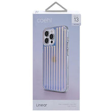 Заредете изображение във визуализатора на галерията – UNIQ etui Coehl Linear iPhone 13 Pro Max 6,7" opal/iridescent - TopMag
