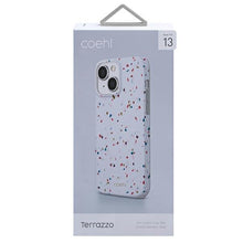 Заредете изображение във визуализатора на галерията – UNIQ etui Coehl Terrazzo iPhone 13 6,1" biały/natural white - TopMag
