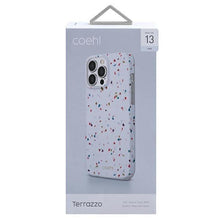 Заредете изображение във визуализатора на галерията – UNIQ etui Coehl Terrazzo iPhone 13 Pro / 13 6,1" biały/natural white - TopMag
