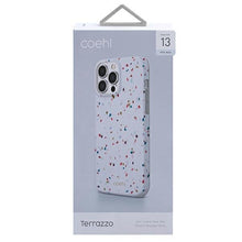 Заредете изображение във визуализатора на галерията – UNIQ etui Coehl Terrazzo iPhone 13 Pro Max 6,7" biały/natural white - TopMag
