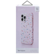 Заредете изображение във визуализатора на галерията – UNIQ etui Coehl Terrazzo iPhone 13 Pro Max 6,7" różowy/blush pink - TopMag
